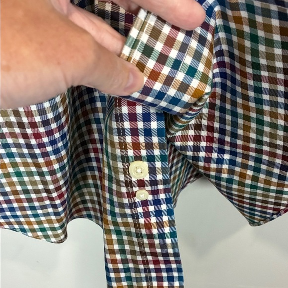Orvis Multicolor Plaid Button-Down Shirt - Picture 6 of 11
